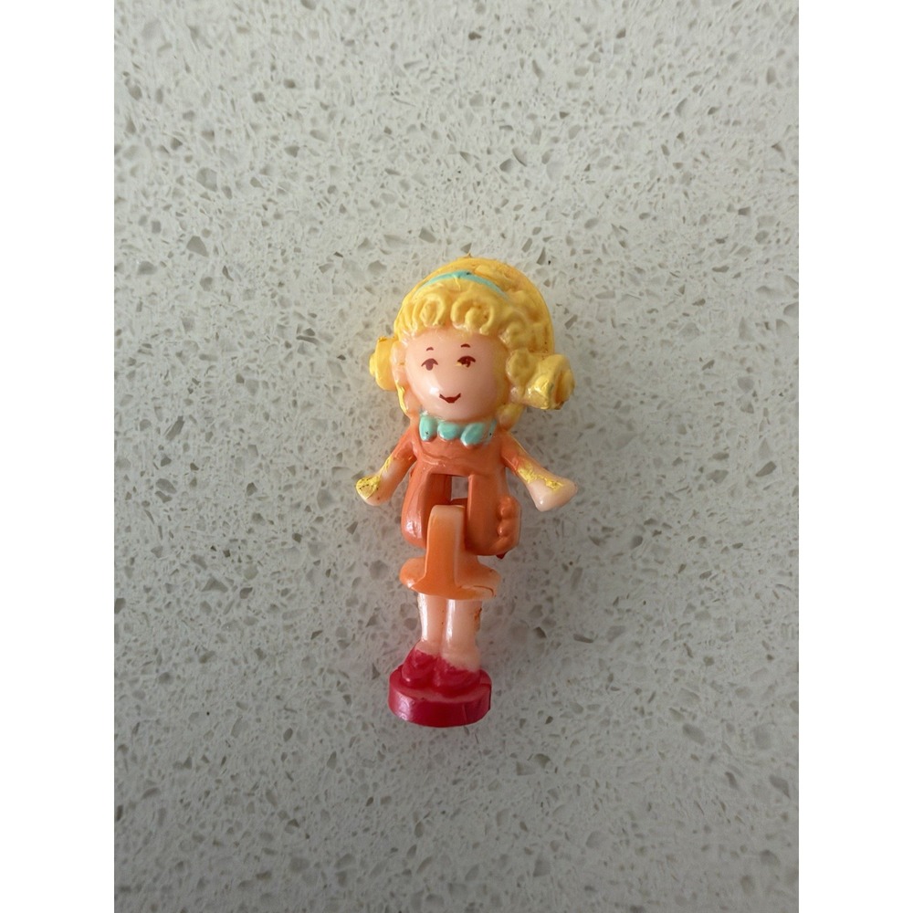 Polly Pocket Vintage Doll 1989 Polly's Town House and Polly's Cafe - Polly